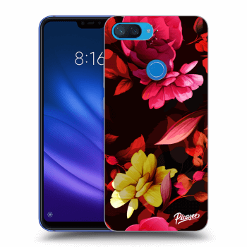 Obal pro Xiaomi Mi 8 Lite - Dark Peonny