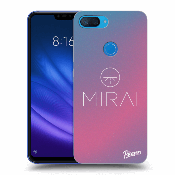 Picasee silikonový černý obal pro Xiaomi Mi 8 Lite - Mirai - Logo