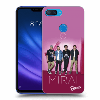 Picasee silikonový černý obal pro Xiaomi Mi 8 Lite - Mirai - Pink
