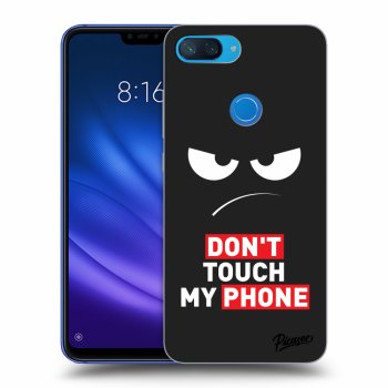Obal pro Xiaomi Mi 8 Lite - Angry Eyes - Transparent