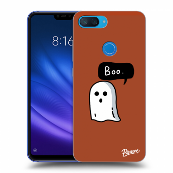 Picasee silikonový černý obal pro Xiaomi Mi 8 Lite - Boo
