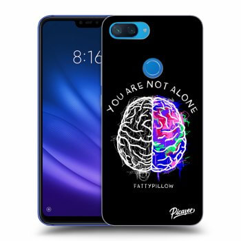 Obal pro Xiaomi Mi 8 Lite - Brain - White