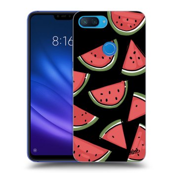 Picasee silikonový černý obal pro Xiaomi Mi 8 Lite - Melone