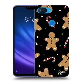 Picasee silikonový černý obal pro Xiaomi Mi 8 Lite - Gingerbread