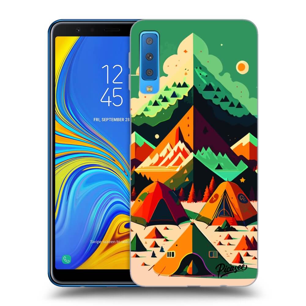 Picasee silikonový průhledný obal pro Samsung Galaxy A7 2018 A750F - Alaska