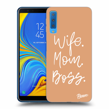 Picasee ULTIMATE CASE pro Samsung Galaxy A7 2018 A750F - Boss Mama