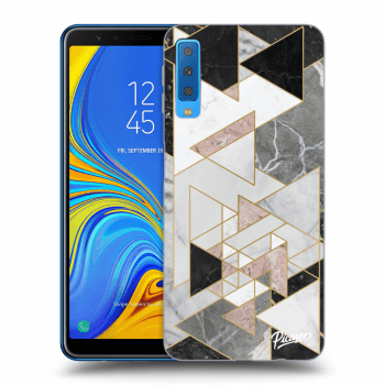 Picasee ULTIMATE CASE pro Samsung Galaxy A7 2018 A750F - Light geometry