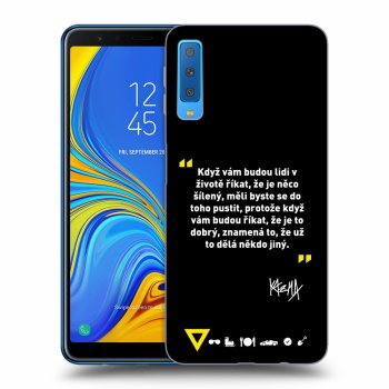 Obal pro Samsung Galaxy A7 2018 A750F - Kazma - MĚLI BYSTE SE DO TOHO PUSTIT
