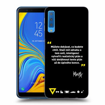 Obal pro Samsung Galaxy A7 2018 A750F - Kazma - MŮŽETE DOKÁZAT, CO BUDETE CHTÍT