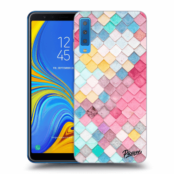 Obal pro Samsung Galaxy A7 2018 A750F - Colorful roof