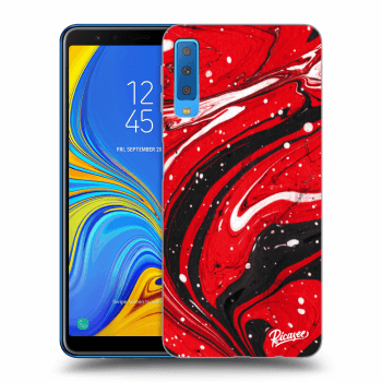 Obal pro Samsung Galaxy A7 2018 A750F - Red black