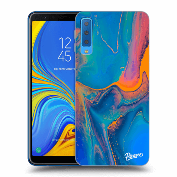 Obal pro Samsung Galaxy A7 2018 A750F - Rainbow