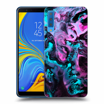 Picasee silikonový průhledný obal pro Samsung Galaxy A7 2018 A750F - Lean
