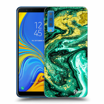 Obal pro Samsung Galaxy A7 2018 A750F - Green Gold