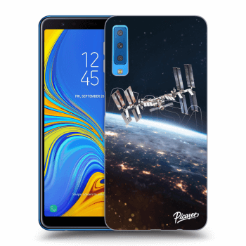 Picasee silikonový průhledný obal pro Samsung Galaxy A7 2018 A750F - Station