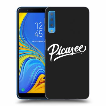 Picasee silikonový černý obal pro Samsung Galaxy A7 2018 A750F - Picasee - White