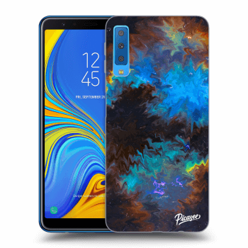 Picasee silikonový průhledný obal pro Samsung Galaxy A7 2018 A750F - Space