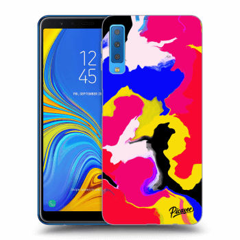 Obal pro Samsung Galaxy A7 2018 A750F - Watercolor