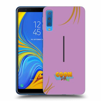 Picasee silikonový průhledný obal pro Samsung Galaxy A7 2018 A750F - COONDA růžovka