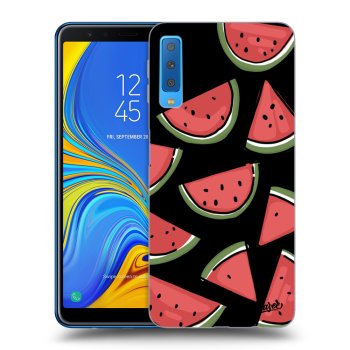 Picasee silikonový černý obal pro Samsung Galaxy A7 2018 A750F - Melone