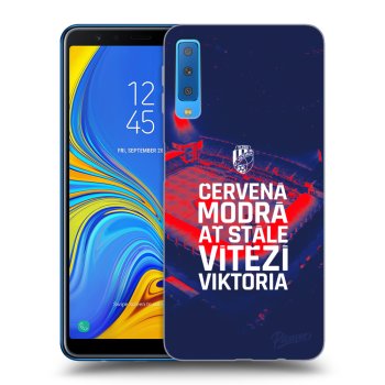 Picasee silikonový černý obal pro Samsung Galaxy A7 2018 A750F - FC Viktoria Plzeň E