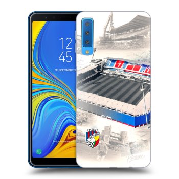 Picasee silikonový černý obal pro Samsung Galaxy A7 2018 A750F - FC Viktoria Plzeň G