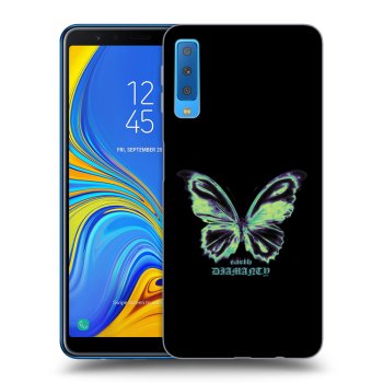 Obal pro Samsung Galaxy A7 2018 A750F - Diamanty Blue