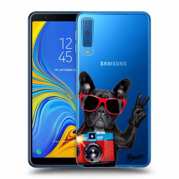 Obal pro Samsung Galaxy A7 2018 A750F - French Bulldog