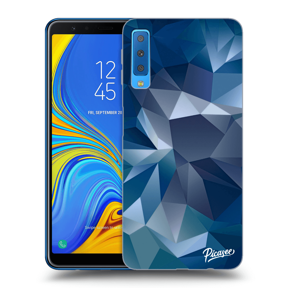 Picasee silikonový průhledný obal pro Samsung Galaxy A7 2018 A750F - Wallpaper
