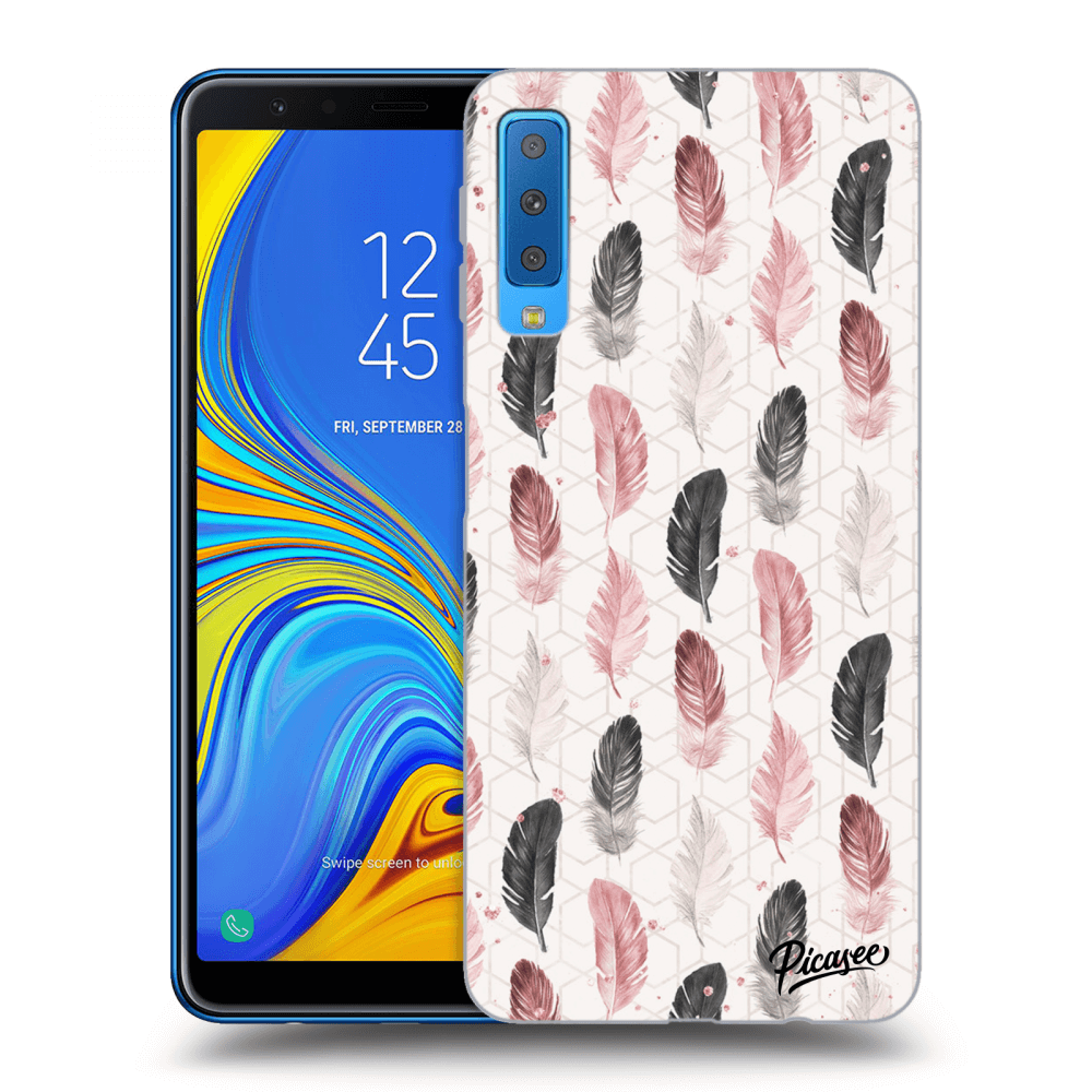 Picasee ULTIMATE CASE pro Samsung Galaxy A7 2018 A750F - Feather 2