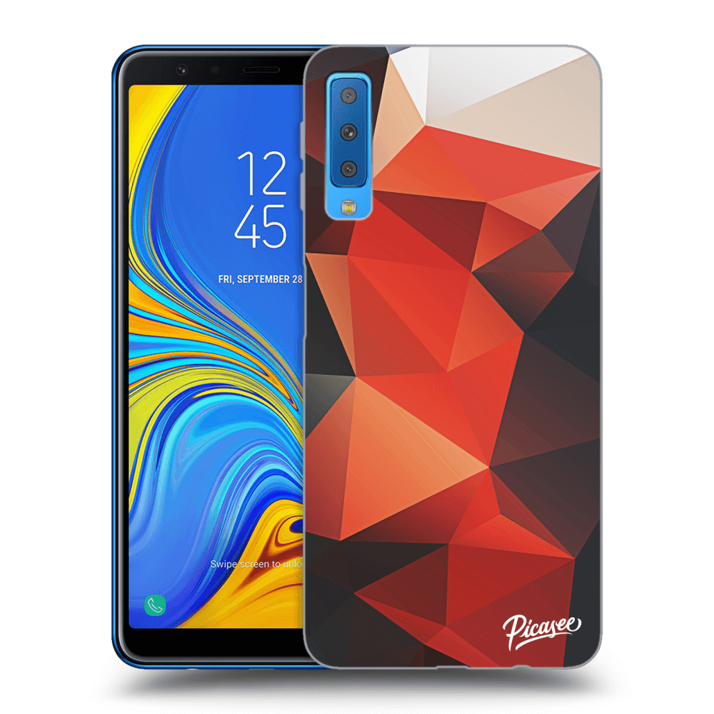 Picasee silikonový průhledný obal pro Samsung Galaxy A7 2018 A750F - Wallpaper 2