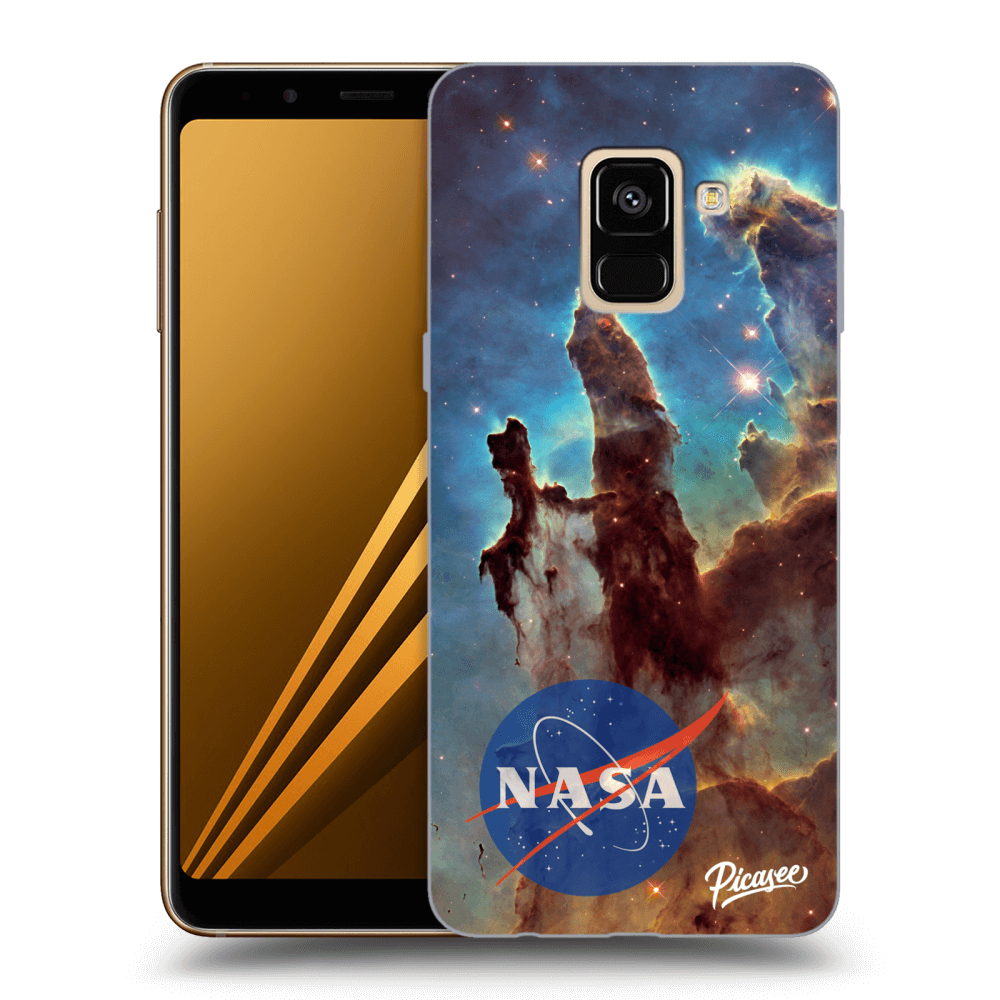 Silikonový Průhledný Obal Pro Samsung Galaxy A8 2018 A530F - Eagle Nebula