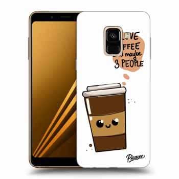 Obal pro Samsung Galaxy A8 2018 A530F - Cute coffee