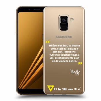 Obal pro Samsung Galaxy A8 2018 A530F - Kazma - MŮŽETE DOKÁZAT, CO BUDETE CHTÍT