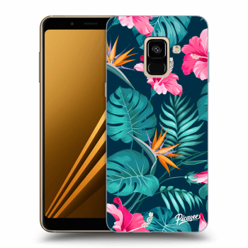 Obal pro Samsung Galaxy A8 2018 A530F - Pink Monstera