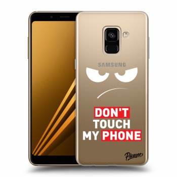 Obal pro Samsung Galaxy A8 2018 A530F - Angry Eyes - Transparent