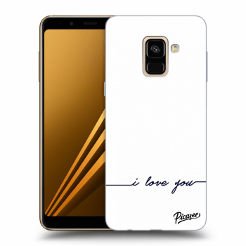 Obal pro Samsung Galaxy A8 2018 A530F - I love you