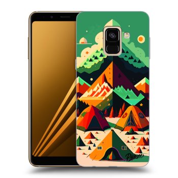 Picasee silikonový průhledný obal pro Samsung Galaxy A8 2018 A530F - Alaska