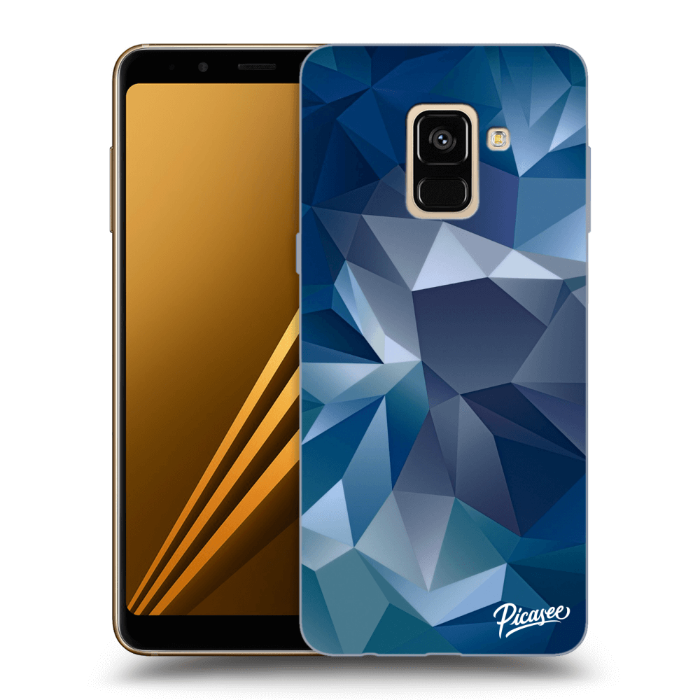 Picasee silikonový černý obal pro Samsung Galaxy A8 2018 A530F - Wallpaper