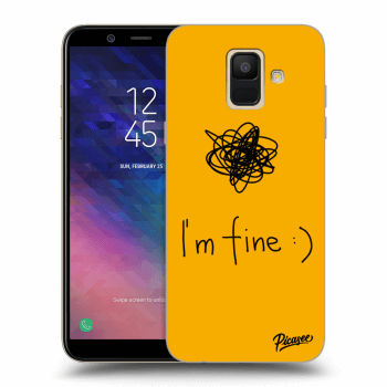 Obal pro Samsung Galaxy A6 A600F - I am fine