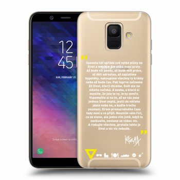 Obal pro Samsung Galaxy A6 A600F - Kazma - BUĎTE TROCHU YESMANI
