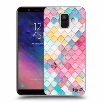 Obal pro Samsung Galaxy A6 A600F - Colorful roof