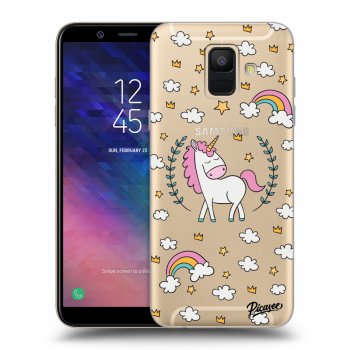 Obal pro Samsung Galaxy A6 A600F - Unicorn star heaven