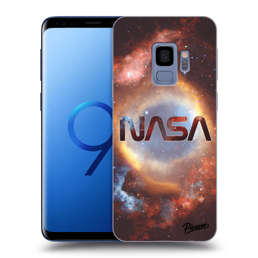 Picasee silikonový průhledný obal pro Samsung Galaxy S9 G960F - Nebula