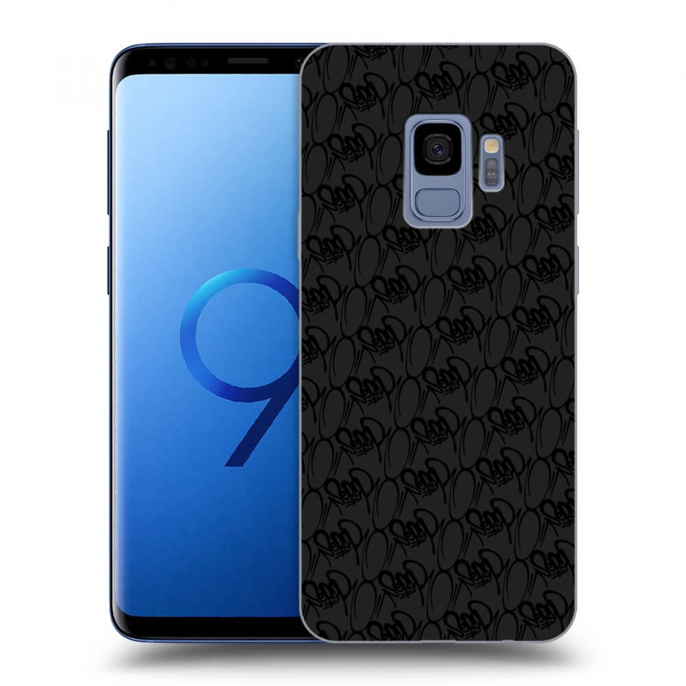 Picasee silikonový černý obal pro Samsung Galaxy S9 G960F - Separ - Black On Black 2