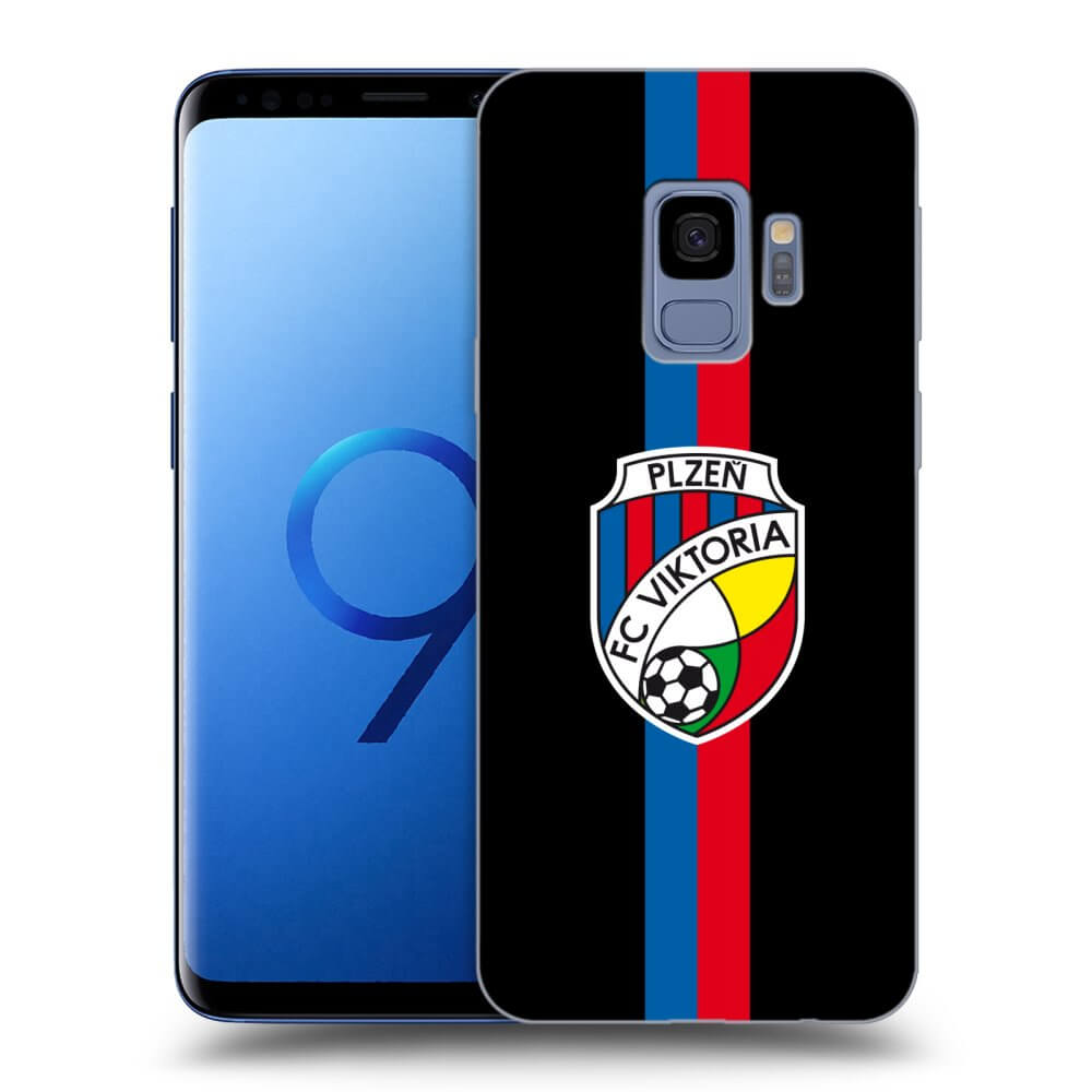 Picasee silikonový černý obal pro Samsung Galaxy S9 G960F - FC Viktoria Plzeň H