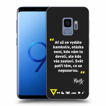 Obal pro Samsung Galaxy S9 G960F - Kazma - SVĚT PATŘÍ TĚM, CO SE NEPOSEROU