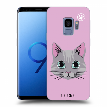 Picasee silikonový průhledný obal pro Samsung Galaxy S9 G960F - Chybí mi kočky - Růžová
