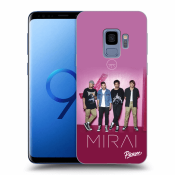 Picasee silikonový průhledný obal pro Samsung Galaxy S9 G960F - Mirai - Pink