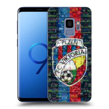 Picasee silikonový průhledný obal pro Samsung Galaxy S9 G960F - FC Viktoria Plzeň A